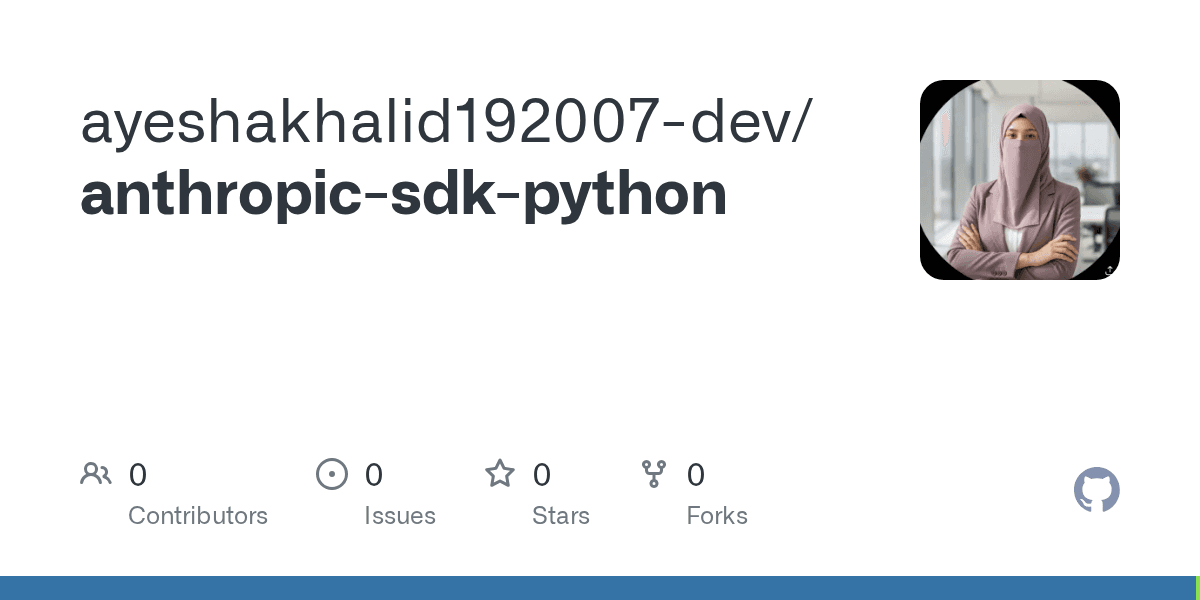 anthropic sdk python